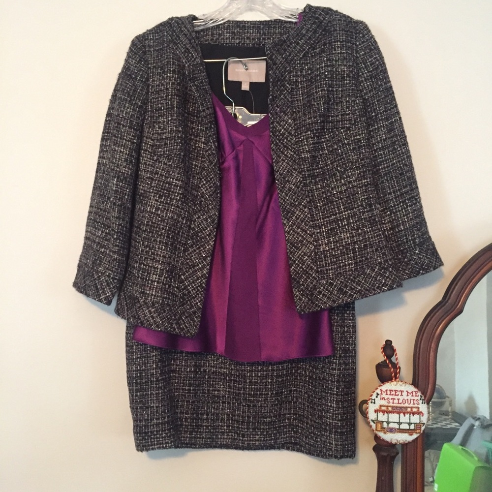 NWT Banana Republic skirt suit & Express Tank